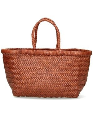 Dragon Diffusion Tote Bag "Triple Jump" - Red