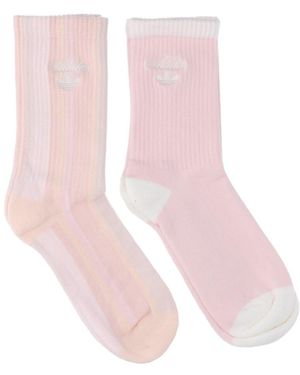 adidas Set 2 Socks Logo - Pink