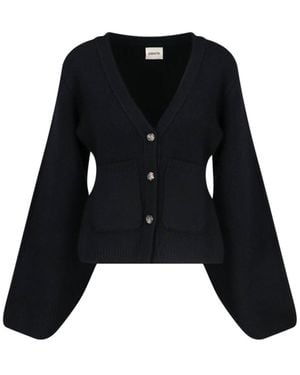 KHAITE Cardigan "The Scarlet" - Nero