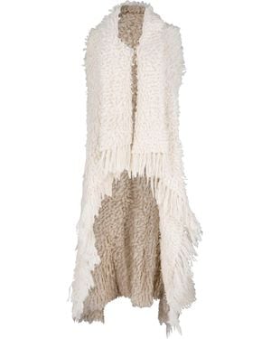 Pampa The Brand Alpaca Wool Cape - Natural