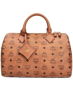 MCM Handbag “Ella Boston” - Brown