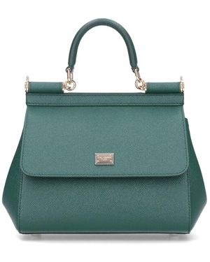 Dolce & Gabbana Medium Handbag Sicily - Green