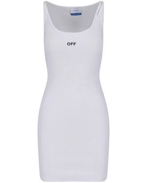 Off-White c/o Virgil Abloh Dresses Cotton - White