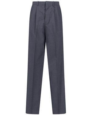 Jil Sander Pants Virgin Wool - Blue