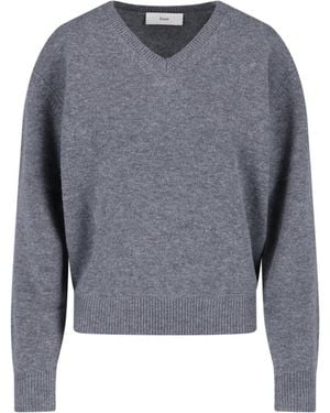 DUNST Wool And Cashmere Sweater - Blue