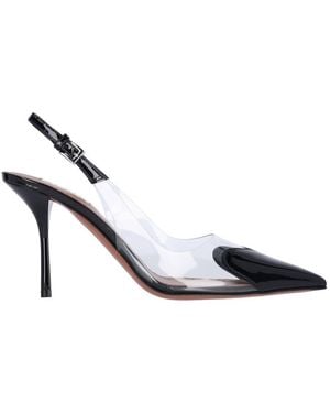 Alaïa Slingback "Le Cœur" - Metallic