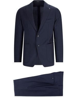 Tagliatore Single-Breasted Suit - Blue