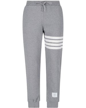 Thom Browne '4-Bar' Track Trousers - Grey