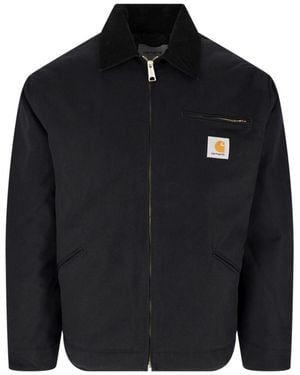 Carhartt Zip Front Work Jacket - Black