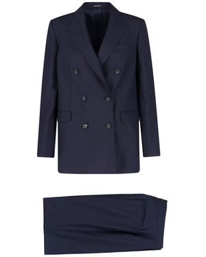 Tagliatore "J Jasmine" Double-Breasted Suit - Blue