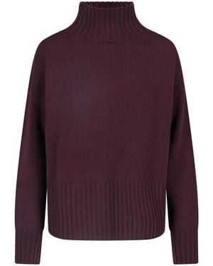 Drumohr Merino Wool Sweater - Purple