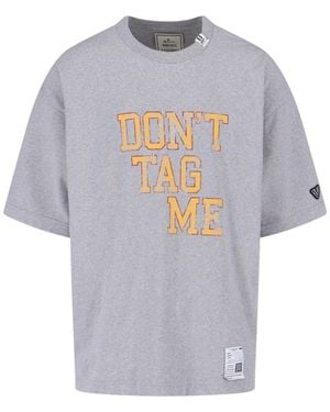 Maison Mihara Yasuhiro T-Shirts And Polos Cotton - White