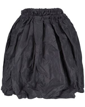 Prada Silk Taffeta Skirt - Grey