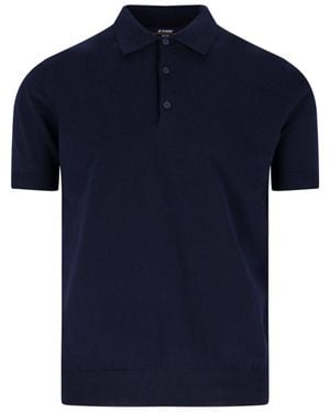 K-Way Polo Shirt "Pleyne" - Blue