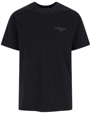 Givenchy T-Shirt Logo - Nero