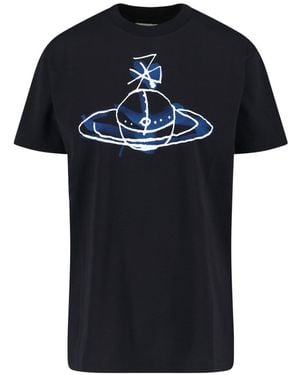 Vivienne Westwood Classic" T-Shirt - Black