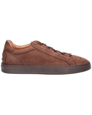 Tod's Premium Calf Leather Trainers For - Brown