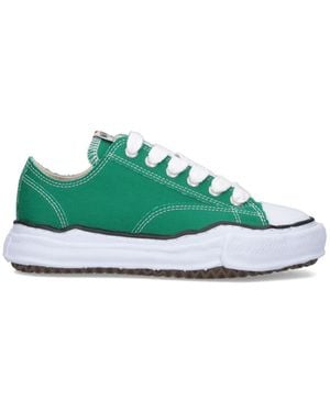 Maison Mihara Yasuhiro Trainers Upper: Cotton - Green