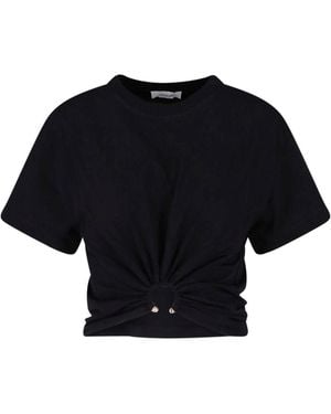 Rabanne T-Shirt "Piercing" - Black