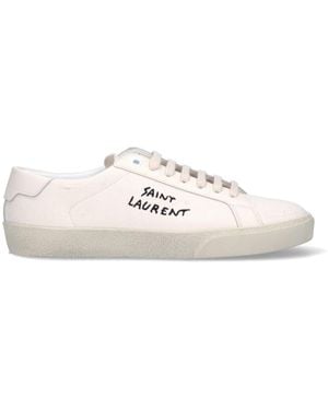 Saint Laurent Court Sl/06 Trainers - White