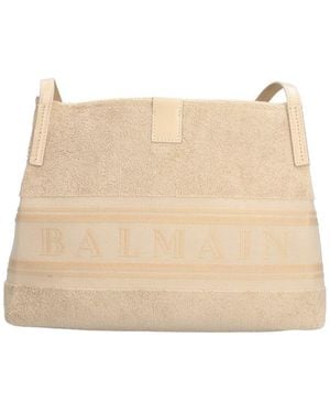 Balmain Small Tote Bag "Release" - Natural