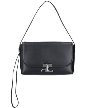 Courreges Shoulder Bag “Icotype” - Black