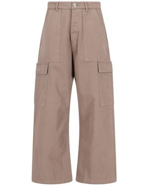 Rick Owens Cargo Trousers - Natural