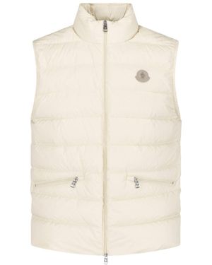Moncler Padded Gilet - White