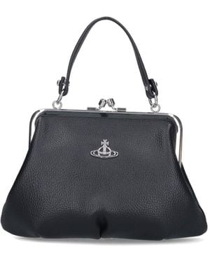 Vivienne Westwood 'Granny Frame' Bag - Black