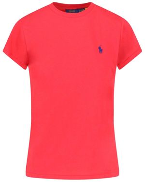 Polo Ralph Lauren T-Shirts And Polos Cotton - Red