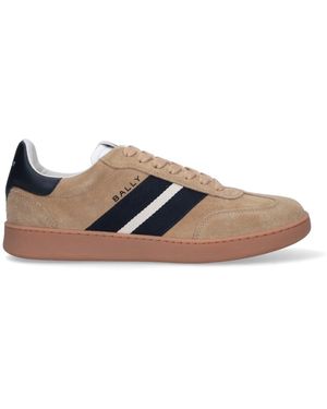 Bally Sneakers "Retro Crest" - Marrone