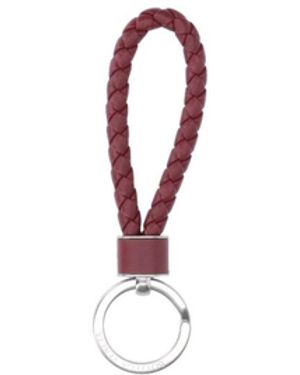 Bottega Veneta Portachiavi Intrecciato - Bianco