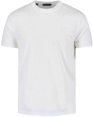 Tom Ford T-Shirt Girocollo - Bianco