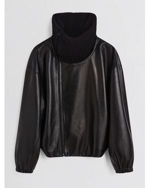 Phoebe Philo Lambskin Jacket - Black