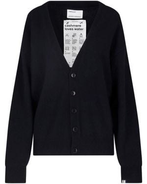 Extreme Cashmere Button Cardigan "Jonah" - Blue
