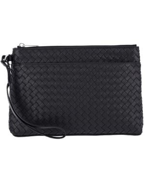Bottega Veneta Small Pouch "Prism" - Black