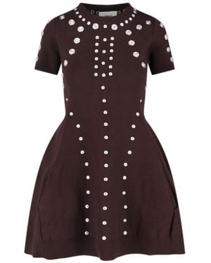 Coperni 'Snap' Midi Dress - Purple