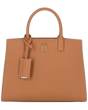 Burberry Borsa Mini "Frances" - Marrone