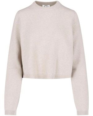 Alaïa Cashmere Blend Jumper - White