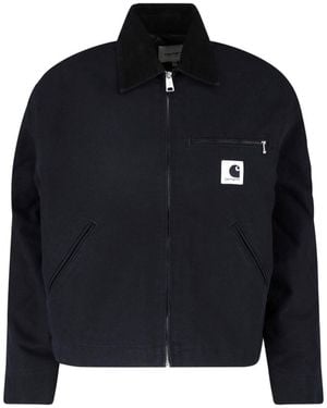 Carhartt Zip Jacket "Og Detroit" - Blue