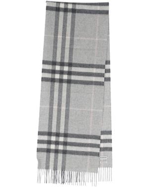Burberry Classic Cashmere Scarf For - Grey