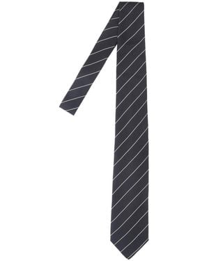 Lardini Silk Tie - Black