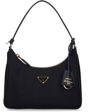Prada Borsa Mini "Re-Edition" - Nero