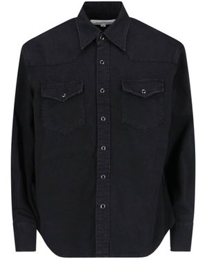 Tonywack Camicia Western - Nero