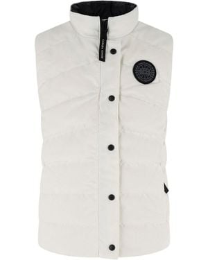 Canada Goose Padded Gilet Freestyle - White