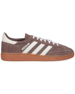 adidas Low-Top Suede Trainer - Brown