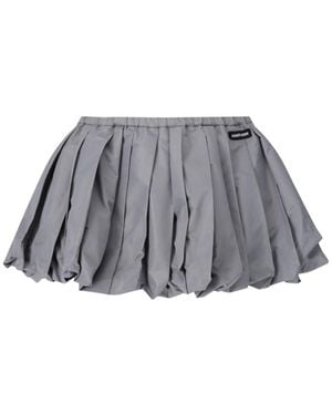 Miu Miu Mini Skirt - Gray