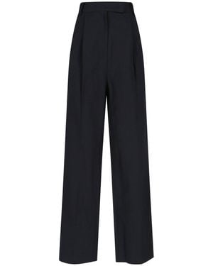 Frankie Shop Straight Trousers "Bea" - Blue