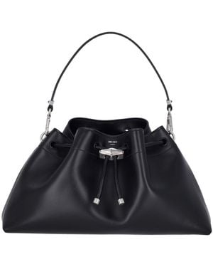Jimmy Choo Borsa Secchiello "Bon Bon East/West" - Nero