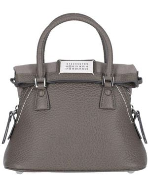 Maison Margiela Micro Bag "5ac Classique" - Grey